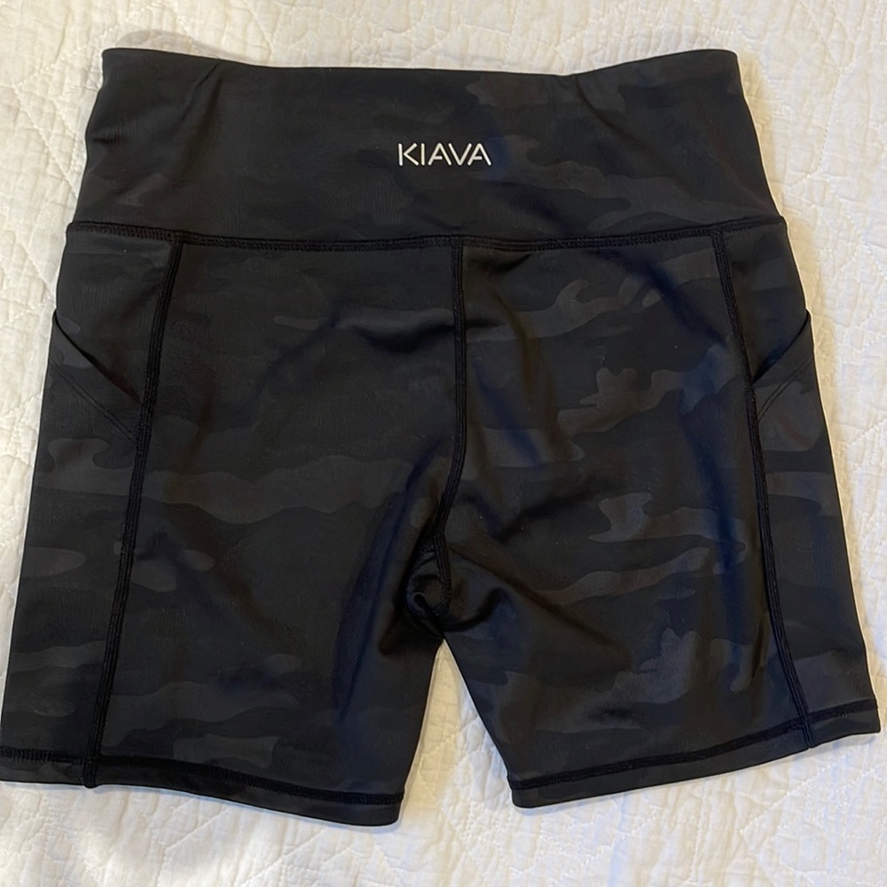 Camo Kiava Biker Shorts